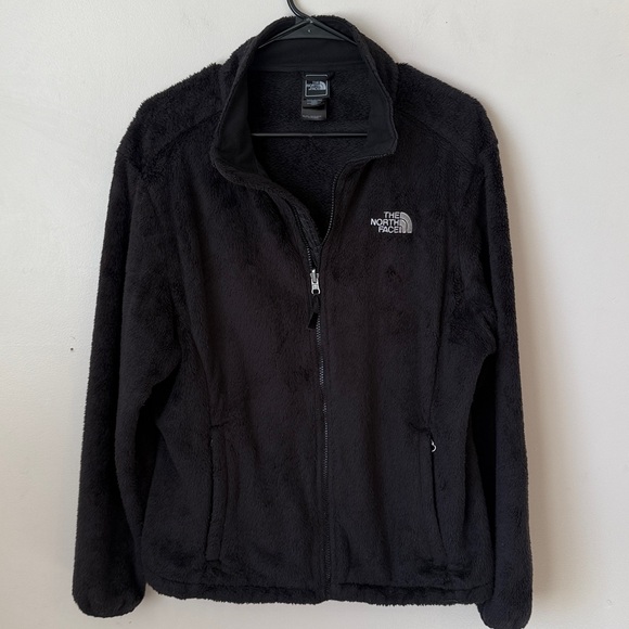 The North Face Women’s Osito Long Sleeve Soft Fleece Full Zip Jacket BLK Size XL - Picture 7 of 7